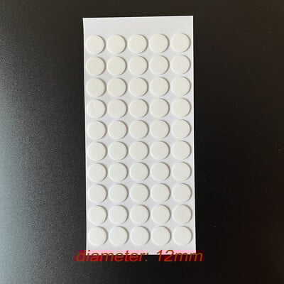 Poster adeziv cu două fețe cu 50 de puncte Bandă transparentă cu punct de adeziv rotund fără urme Autocolant adeziv puternic pentru bricolaj