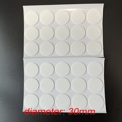 Poster adeziv cu două fețe cu 50 de puncte Bandă transparentă cu punct de adeziv rotund fără urme Autocolant adeziv puternic pentru bricolaj