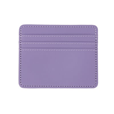 Mini portofel din piele ultra-subțire 4 sloturi Suport card Slim Bank Suport card de credit pentru bărbați husă de identitate mică pentru femei Poșeta