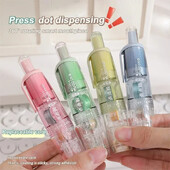 Mieli taškeliai klijų juosta, dvipusis lipnus volelis, stumiamas ir pakartotinai užpildomas, skirtas vaikams, mergaitėms, „pasidaryk pats“ nuotraukų albumas, mokyklos raštinės reikmenys