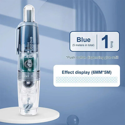 Mieli taškeliai klijų juosta, dvipusis lipnus volelis, stumiamas ir pakartotinai užpildomas, skirtas vaikams, mergaitėms, „pasidaryk pats“ nuotraukų albumas, mokyklos raštinės reikmenys