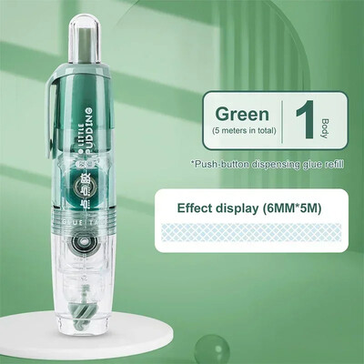 Mieli taškeliai klijų juosta, dvipusis lipnus volelis, stumiamas ir pakartotinai užpildomas, skirtas vaikams, mergaitėms, „pasidaryk pats“ nuotraukų albumas, mokyklos raštinės reikmenys