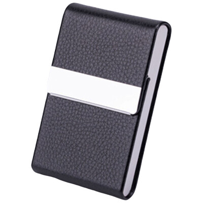 Husă organizatoare pentru cărți de vizită Husă ușoară pentru cărți de vizită, de mare capacitate, pentru afaceri de lucru în călătorii NOV99