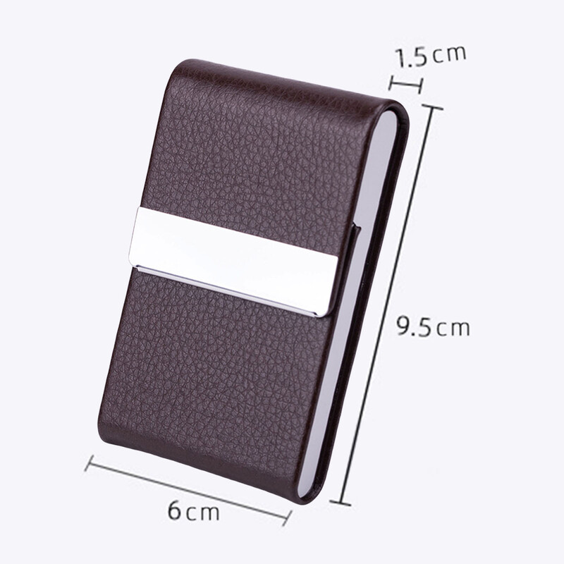 Husă organizatoare pentru cărți de vizită Husă ușoară pentru cărți de vizită, de mare capacitate, pentru afaceri de lucru în călătorii NOV99