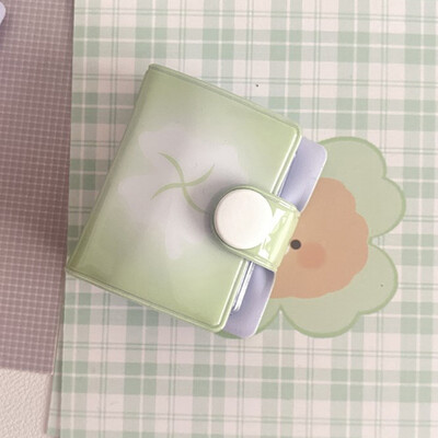 1-tolline neljaleheline ristiku minifotoalbum, 20 tk PVC kahepoolse varrukaga fotokaardiraamat