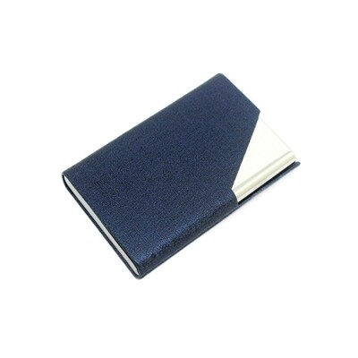 Suport pentru carduri din oțel inoxidabil Creativ din piele PU Depozitare magnetică pentru cărți de vizită Durabilă, capacitate mare, pentru cărți de vizită Birou