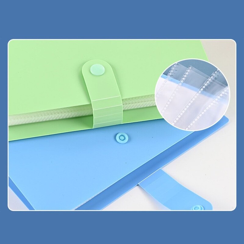 Suure mahutavusega 100 arve kollektsiooni album Korea stiilis veekindel taskuga hoiuraamat siselehe tolmukindel piletikaardiraamat