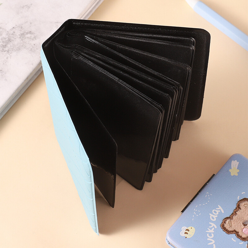 Едноцветен 3-инчов фотоалбум Албум Държач за фотокарти Kpop Idol Cards Collect Book Photos Album
