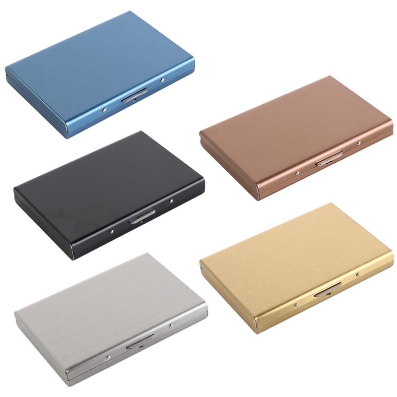 Kortelių dėžutė Kreditinė kortelė Kelių kortelių bitinės kortelės Albumas Banko kortelės dėklas Kortelės antimagnetinis dėklas RFID kortelės laikiklis Vizitinės kortelės laikiklis