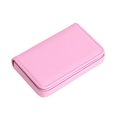 1 vnt PU odinis vizitinių kortelių laikiklis su magnetine sagtimi, plona kišenė vardinių kortelių laikiklis, didelės talpos nešiojamas kreditinės kortelės dėklas