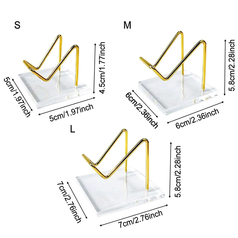 Metalinis mineralinis stendas su akrilo pagrindu, skirtas krištolo papuošalų stovui, akmeninei lentynai