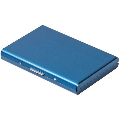Кредитна карта Multi-card Bit Credit Card Box 6 Cards RFID Card Holder Card Antimagnetic Case Държач за бизнес карти Калъф за банкова карта