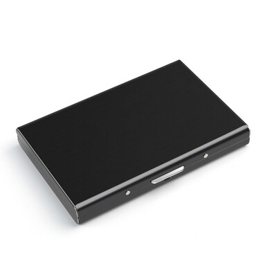 Кредитна карта Multi-card Bit Credit Card Box 6 Cards RFID Card Holder Card Antimagnetic Case Държач за бизнес карти Калъф за банкова карта
