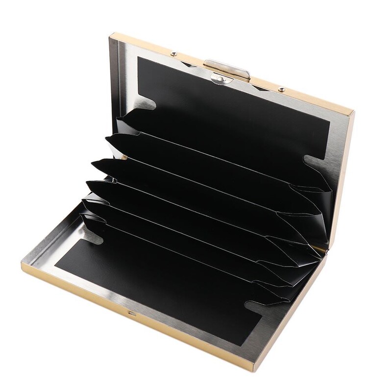 Kortelių albumas 6 Kortelės ID dokumentas Kelionių priedai RFID kortelių laikiklis Kortelė Antimagnetinis dėklas Banko kortelės dėklas Vizitinės kortelės laikiklis