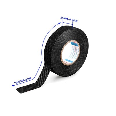 Električna izolacijska traka Traka otporna na toplinu Kabelski svežanj 9/15/19/25/32 MM Automobilski kabelski svežanj Zaštitna traka za ožičenje Vodootporna traka