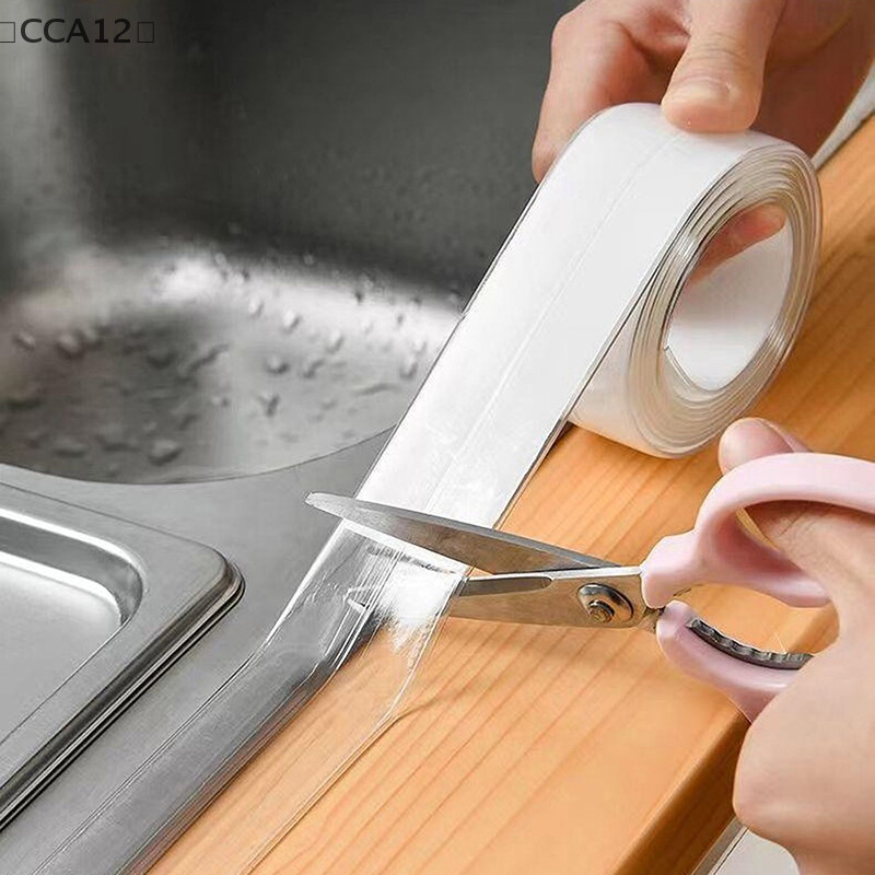 Läbipaistev isekleepuv teip Köögis ja vannitoas veekindlad hallituse kleebised valamu Kaunid kleebised tihendusriba teip