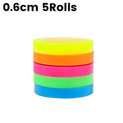 5 rola prozirnih samoljepljivih jezičaca za indeksiranje fluorescentnih markera stranica Ljepljive bilješke u boji Selotejp Školski uredski pribor