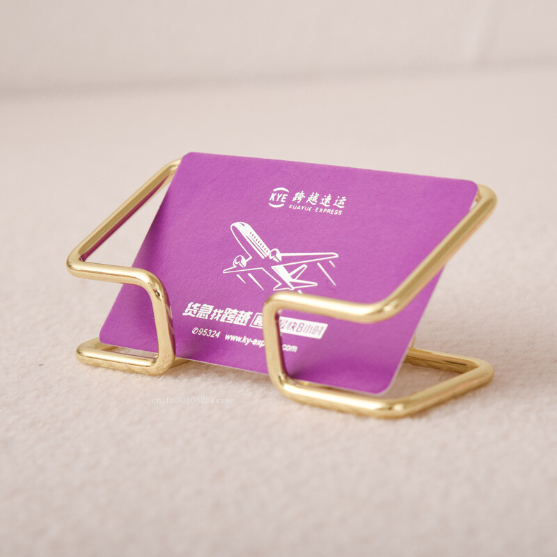 Vizitinių kortelių laikiklis Stalinis laikiklis Kortelės Organizatorius Biuro dovanų vitrinų laikikliai Biuro reikmenys