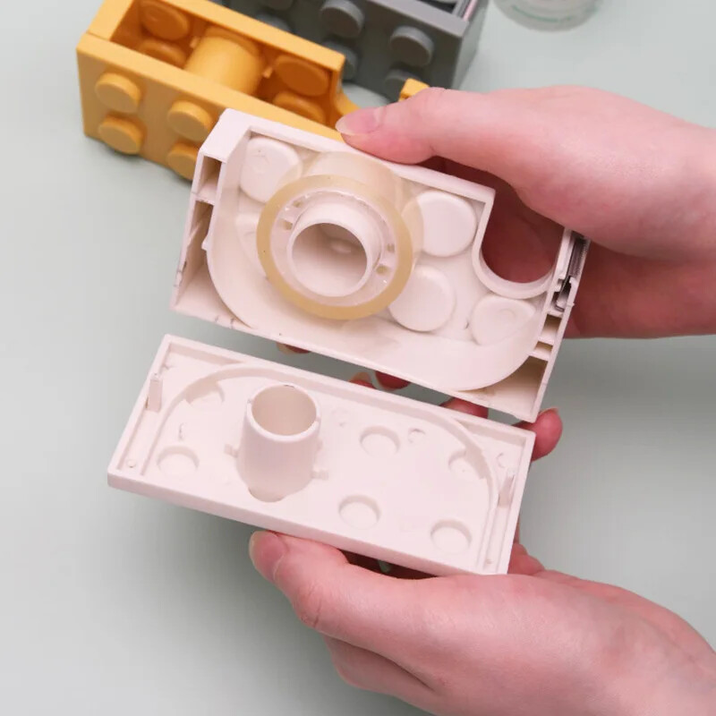 Творчески нож за хартиени ленти Канцеларски блок с форма на канцеларски материали Маскираща лента Държач Диспенсър Washi Tape Съхранение Офис инструменти