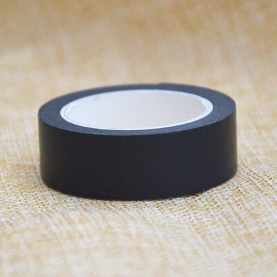 10 m 1x crno-bijela ljepljiva traka Japanska Washi traka Ukrasna traka DIY spomenar Papir za foto album Set maskirnih traka