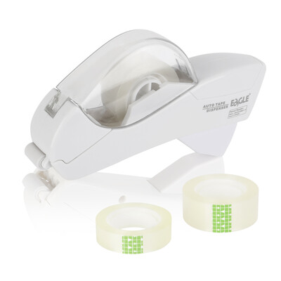 Eagle automatinis juostos dozatorius, su dviem juostos ritinėliais, nereikia baterijos, puikiai tinka rankų darbams, šeimos dovanų pakavimui