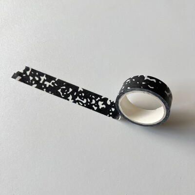 1 buc Ins Cute Milk Dunge Vaci Leopard Masking Washi Bandă decorativă cu puncte Bandă adezivă DIY Scrapbooking Etichetă autocolant Papetarie