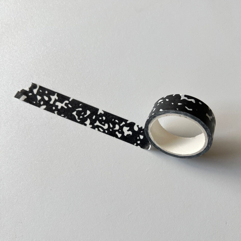 1 buc Ins Cute Milk Dunge Vaci Leopard Masking Washi Bandă decorativă cu puncte Bandă adezivă DIY Scrapbooking Etichetă autocolant Papetarie