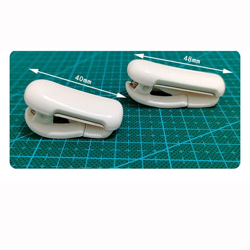 Mini paberilindi lõikamisklamber Teibilõikur Kunst DIY käsitöö Scrapbooking tööriist Kooli kirjatarvete lindi jaotur Organzier Kaasaskantav