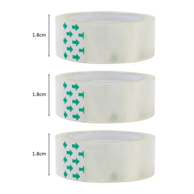 10/5/1 rola vrhunska prozirna traka 0,8 cm 1,2 cm 1,8 cm višenamjenska ljepljiva traka visoke viskoznosti za pakiranje darova