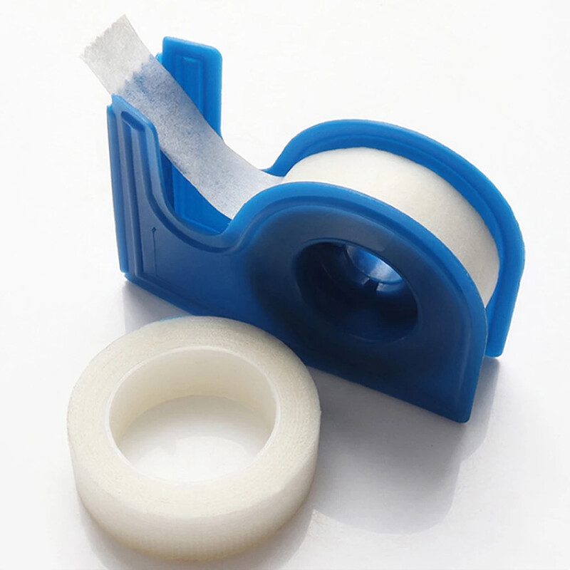 1PC Резачка за лента за удължаване на мигли Резачка за присаждане на мигли за очи Държач за лепяща лента Инструменти за грим Резачка за ABS лента