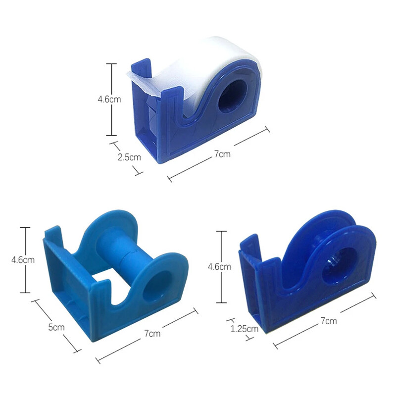 1PC Резачка за лента за удължаване на мигли Резачка за присаждане на мигли за очи Държач за лепяща лента Инструменти за грим Резачка за ABS лента