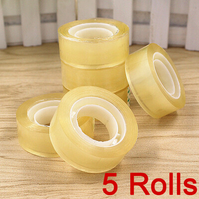 Benzi transparente 18mm Bandă transparentă invizibilă Reumple role pentru ambalarea cadourilor Acasă Rechizite școlare Artizanat Decorare Bandă de ambalare