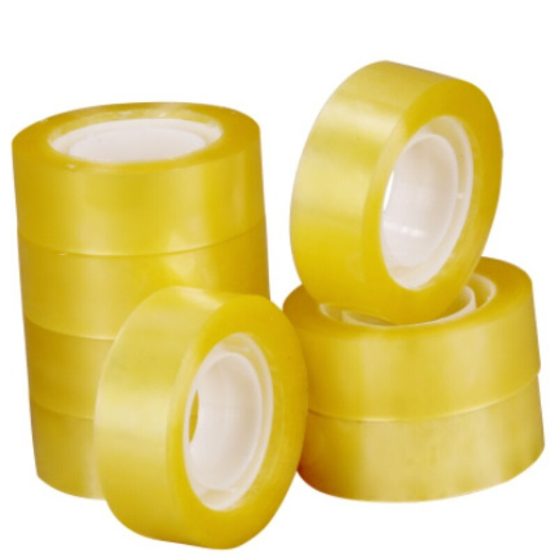 Benzi transparente 18mm Bandă transparentă invizibilă Reumple role pentru ambalarea cadourilor Acasă Rechizite școlare Artizanat Decorare Bandă de ambalare