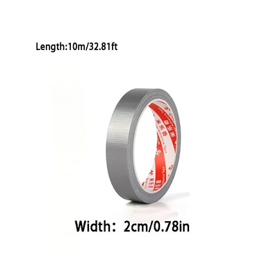 10M superkleepuvast riidest kleeplint hõbehall kleeplint vaippõrand Veekindlad teibid Suure viskoossusega isetegemine kodukaunistus