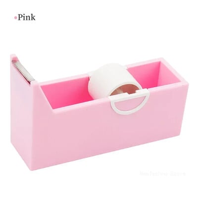 Plastikiniai lipni ritinėliai juostos laikiklis juostos dozatorius juostos pjaustytuvas Mokyklinės raštinės reikmenys biuro reikmenys priedai pakavimo įrankiai