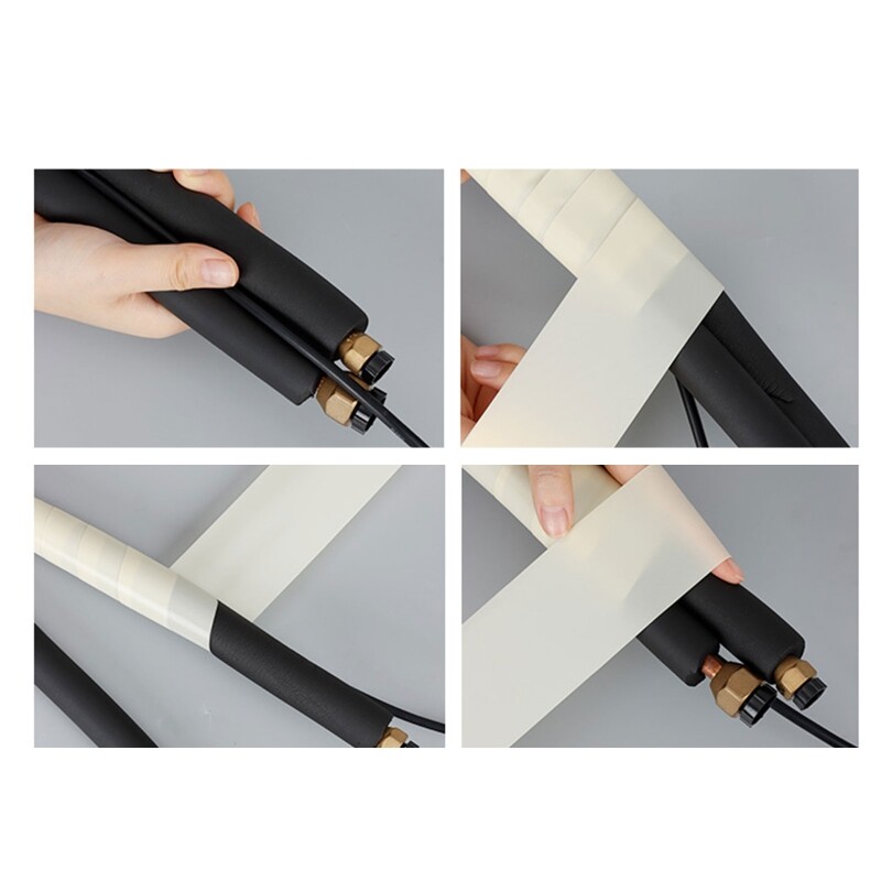 PVC isoleerlint tihenduslint kanalid kinnitussideme suurus 58 mm x 11 m sobib kliimaseadme torude isolatsiooni remondiks