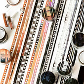 3tk/pakk 7mm*2m Vintage film PET-teibid DIY scrapbooking maskeerimislint kollaaž rämpsajakirjade loomingulised kirjatarvete teibid