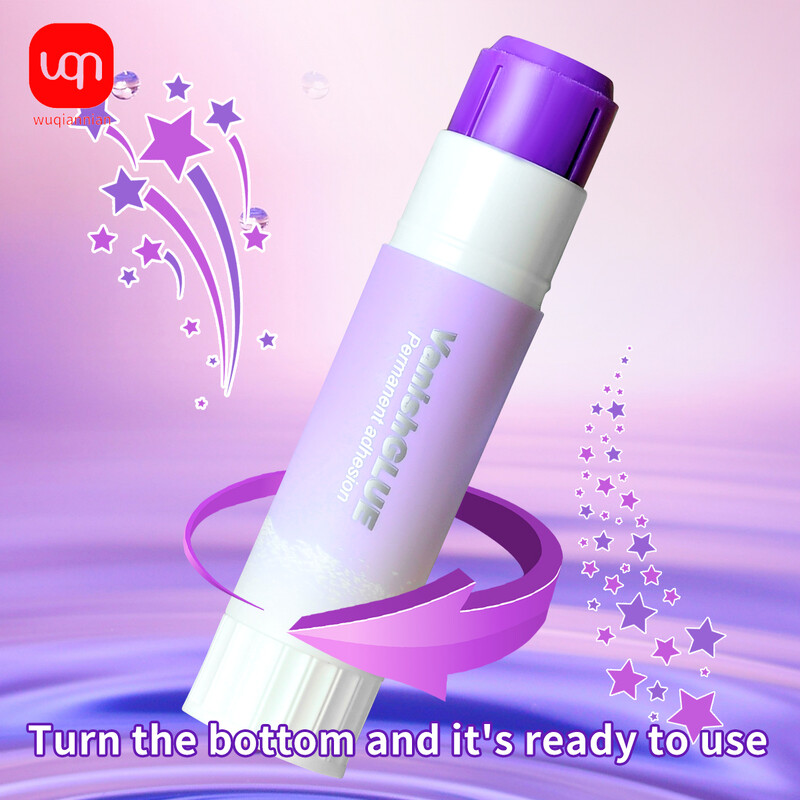 21 γραμ. Εξαφανιζόμενο μωβ στερεό ραβδί PVA για φοιτητικά χαρτικά Στερεά κόλλα και σχολικά είδη υψηλού ιξώδους φρυδιών