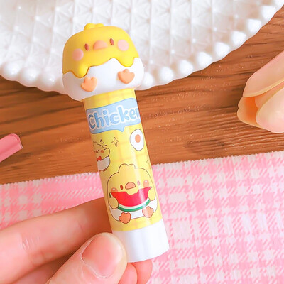 Προμήθειες γραφικής ύλης Kawaii Aesthetic αξεσουάρ γραφείου είδη γραφικής ύλης χαριτωμένα Cartoon Hand Work Μονόχρωμη συμπαγής κόλλα