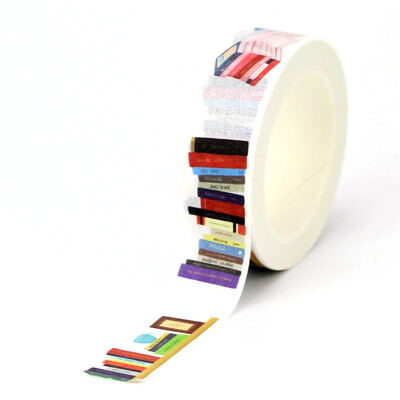 1PC 10M Deco Books Makeups Paper Washi Tape Set for Planner Scrapbooking Самозалепваща маскираща лента Kawaii Papeleria Ученически пособия