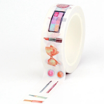 1PC 10M Deco Books Makeups Paper Washi Tape Set for Planner Scrapbooking Самозалепваща маскираща лента Kawaii Papeleria Ученически пособия