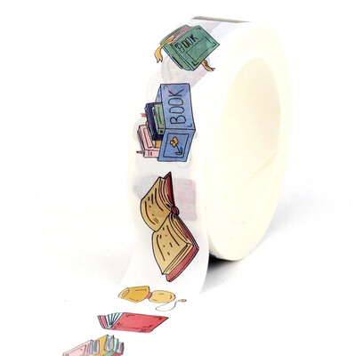1PC 10M Deco Books Makeups Paper Washi Tape Set for Planner Scrapbooking Самозалепваща маскираща лента Kawaii Papeleria Ученически пособия