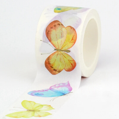 1PC 10M Deco Books Makeups Paper Washi Tape Set for Planner Scrapbooking Самозалепваща маскираща лента Kawaii Papeleria Ученически пособия