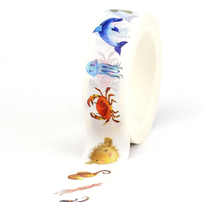 1PC 10M Deco Books Makeups Paper Washi Tape Set for Planner Scrapbooking Самозалепваща маскираща лента Kawaii Papeleria Ученически пособия