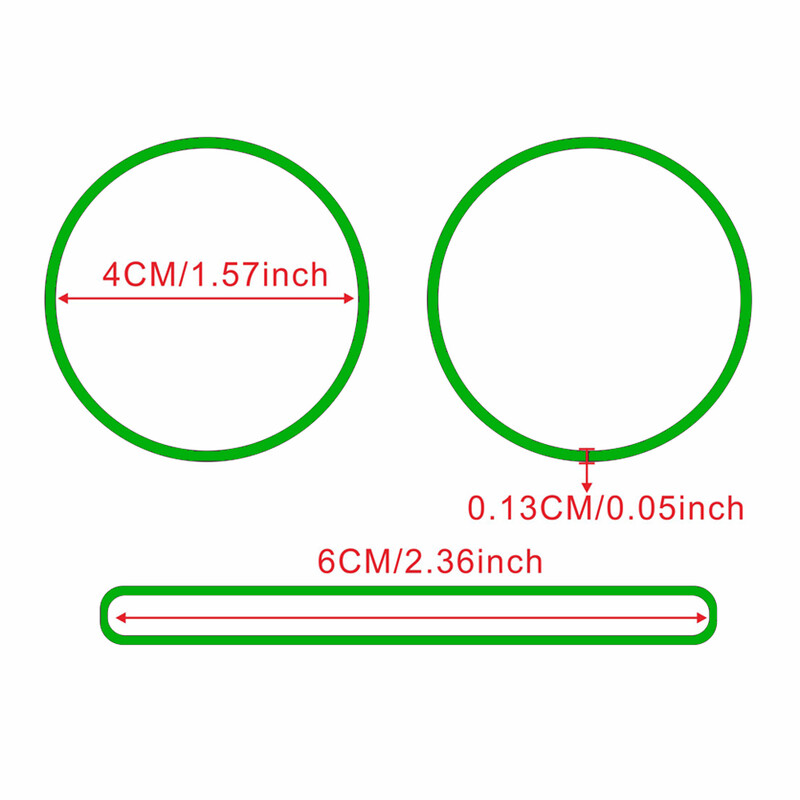 200 τμχ Πράσινο λαστιχένιο λουράκι υψηλής ελαστικότητας ελαστικό ελαστικό ελαστικό δακτύλιο ελαστικό ελαστικό δακτύλιο λατέξ για προμήθειες συσκευασίας κουζίνας