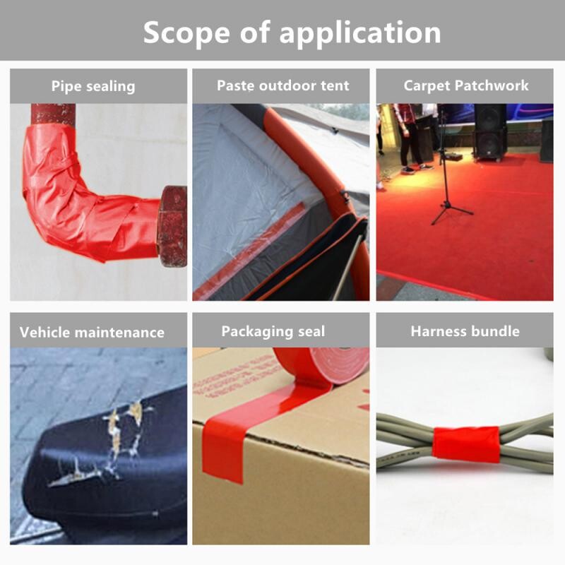 Bandă impermeabilă cu fibră super puternică de 10M, pentru oprirea scurgerilor, bandă de reparare a etanșării, bandă de performanță cu auto-fixare, bandă autoadezivă fără urme