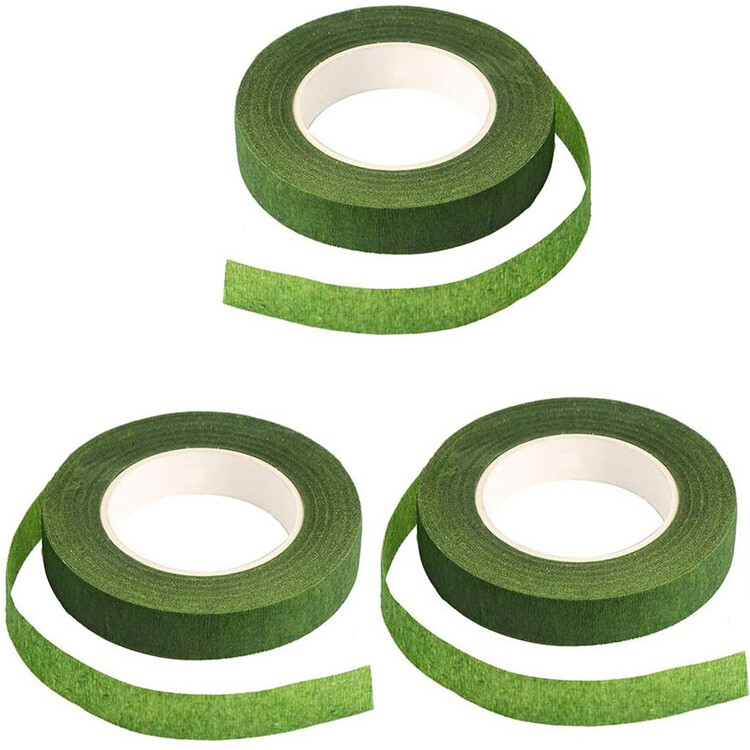 5/1 rolă Buchete autoadezive Tijă florală Benzi de hârtie pentru împachetare Stamine Bandă pentru florărie Bandă pentru floricultură DIY Florărie Benzi verzi