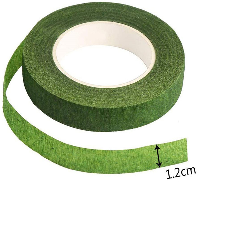 5/1 rolă Buchete autoadezive Tijă florală Benzi de hârtie pentru împachetare Stamine Bandă pentru florărie Bandă pentru floricultură DIY Florărie Benzi verzi