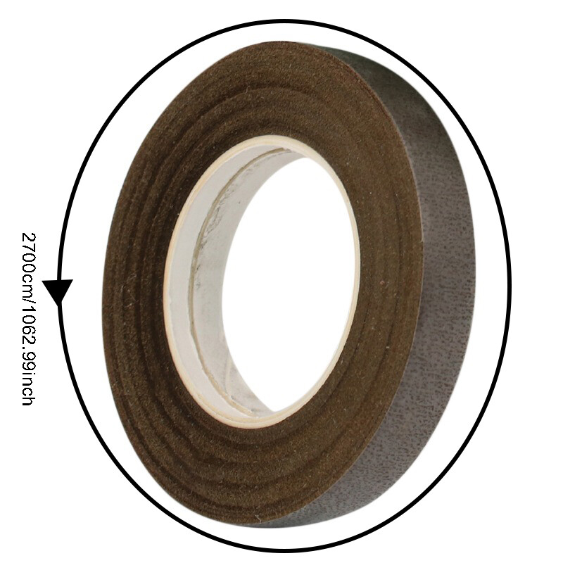 30 jardi 12 mm traka s cvjetnim stabljikama Korsaži Umjetni cvjetni omot s rupicama za stabljike Cvjećar Zelene trake Najlonske potrepštine za cvijeće