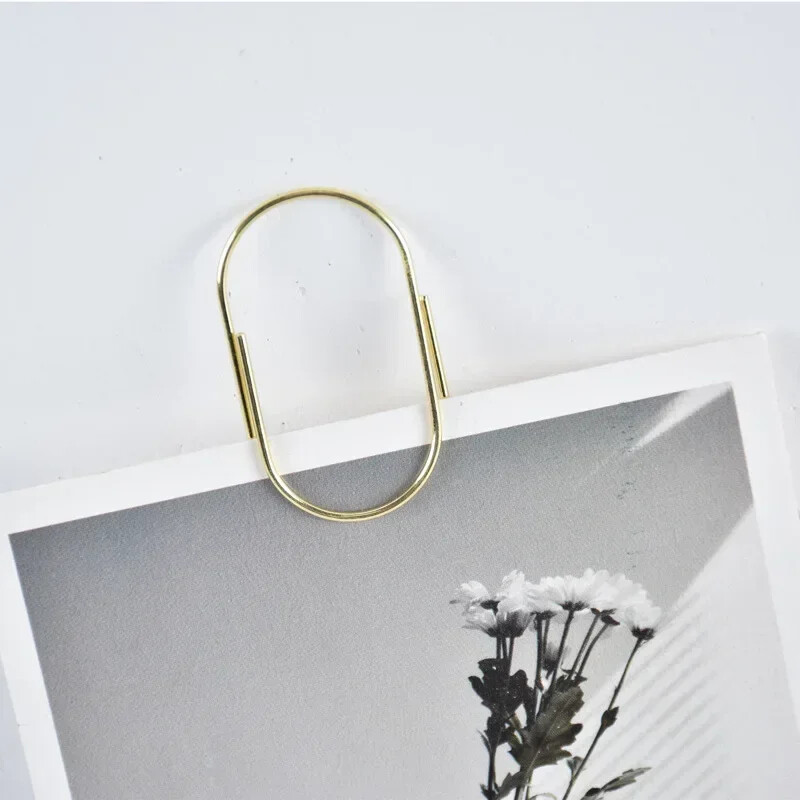 Фабрични доставки 25 бр./15 бр. 50x25 мм големи щипки за хартия 4 цвята Налични големи широки кламери за промоция